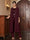 Chiffon Scoop 3/4 Sleeves 3 Pieces Pantsuits with Sequins & Jacket