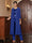Chiffon Scoop 3/4 Sleeves 3 Pieces Pantsuits with Sequins & Jacket