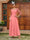 A-Line/Princess Sheer Neck Half Sleeves Long Evening Dresses with Appliques