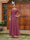 A-Line/Princess Sheer Neck Half Sleeves Long Evening Dresses with Appliques