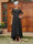 A-Line/Princess Sheer Neck Half Sleeves Long Evening Dresses with Appliques