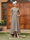 A-Line/Princess Sheer Neck Half Sleeves Long Evening Dresses with Appliques