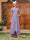 A-Line/Princess Sheer Neck Half Sleeves Long Evening Dresses with Appliques