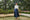 A-Line/Princess High Neck Half Sleeves Long Evening Dresses with Rhinestones