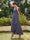 A-Line/Princess Sheer Neck Half Sleeves Long Evening Dresses with Appliques