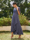 A-Line/Princess Sheer Neck Half Sleeves Long Evening Dresses with Appliques