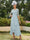 A-Line/Princess Sheer Neck Half Sleeves Long Evening Dresses with Appliques