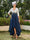 A-Line/Princess V-Neck Half Sleeves Long Evening Dresses with Appliques