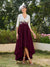 A-Line/Princess V-Neck Half Sleeves Long Evening Dresses with Appliques