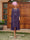 Sheath/Column Sheer Neck 3/4 Sleeves Knee-Length Evening Dresses with Appliques & Jacket