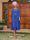 Sheath/Column Sheer Neck 3/4 Sleeves Knee-Length Evening Dresses with Appliques & Jacket