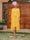 Sheath/Column Sheer Neck 3/4 Sleeves Knee-Length Evening Dresses with Appliques & Jacket