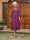 Sheath/Column Sheer Neck 3/4 Sleeves Knee-Length Evening Dresses with Appliques & Jacket