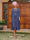 Sheath/Column Sheer Neck 3/4 Sleeves Knee-Length Evening Dresses with Appliques & Jacket