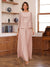Lace Chiffon Square Neck 3/4 Sleeves 3 Pieces Pantsuits with Appliques & Jacket