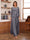 Lace Chiffon Square Neck 3/4 Sleeves 3 Pieces Pantsuits with Appliques & Jacket