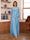 Lace Chiffon Square Neck 3/4 Sleeves 3 Pieces Pantsuits with Appliques & Jacket
