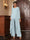 Chiffon Scoop Long Sleeves 3 Pieces Pantsuits with Jacket