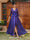 Sheath/Column V-Neck 3/4 Sleeves Lace Evening Dresses with Watteau Train & Bowknot