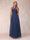 A-Line Chiffon Long Mother of the Bride Dresses with Jacket & Appliques