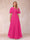 A-Line Chiffon Long Mother of the Bride Dresses with Jacket & Appliques