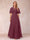 A-Line Chiffon Long Mother of the Bride Dresses with Jacket & Appliques