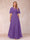 A-Line Chiffon Long Mother of the Bride Dresses with Jacket & Appliques