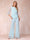 High Neck 3/4 Sleeves Formal Jumpsuits for Women with Ruffles