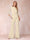 High Neck 3/4 Sleeves Formal Jumpsuits for Women with Ruffles