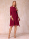 A-Line/Princess Scoop Sleeveless Short Formal Evening Dresses with Ruched & Jacket