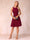 A-Line/Princess Scoop Sleeveless Short Formal Evening Dresses with Ruched & Jacket