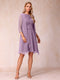 A-Line/Princess Scoop Sleeveless Short Formal Evening Dresses with Ruched & Jacket