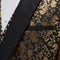Tailored Fit Single Breasted One-button 3 Pieces Printed Men's Prom Party Suits