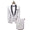 Tailored Fit Single Breasted One-button 3 Pieces Solid Colored Men's Wedding Suits