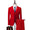 Tailored Fit Single Breasted Two-buttons 3 Pieces Solid Colored Men's Wedding Suits