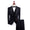 Tailored Fit Single Breasted One-button 3 Pieces Solid Colored Men's Wedding Suits