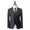 Tailored Fit Single Breasted Two-buttons 3 Pieces Plaid Men's Wedding Suits