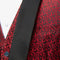 Tailored Fit Single Breasted One-button 3 Pieces Printed Men's Prom Party Suits