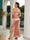 Sheath/Column One-Shoulder Women's Dresses with Split Side