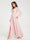 A-Line/Princess V-Neck Long Sleeves Split Side With Pockets Bridesmaid Dresses