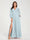 A-Line/Princess V-Neck Long Sleeves Split Side With Pockets Bridesmaid Dresses