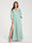 A-Line/Princess V-Neck Long Sleeves Split Side With Pockets Bridesmaid Dresses