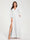 A-Line/Princess V-Neck Long Sleeves Split Side With Pockets Bridesmaid Dresses