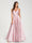 A-Line/Princess Satin V-Neck Sleeveless Floor-Length With Pockets Bridesmaid Dresses