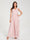 A-Line/Princess Chiffon V-Neck Sleeveless With Pleats Floor-Length Lace Up Bridesmaid Dresses