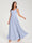 A-Line/Princess Chiffon V-Neck Sleeveless With Pleats Floor-Length Lace Up Bridesmaid Dresses