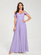 A-Line/Princess Chiffon Spaghetti Straps Off-the-Shoulder Sleeveless Floor-Length Split Side Bridesmaid Dresses