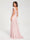 A-Line/Princess Chiffon Off-the-Shoulder Sleeveless Floor-Length Split Side With Belt Bridesmaid Dresses