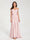 A-Line/Princess Chiffon Off-the-Shoulder Sleeveless Floor-Length Split Side With Belt Bridesmaid Dresses