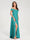 A-Line/Princess Chiffon Off-the-Shoulder Sleeveless Floor-Length Split Side With Belt Bridesmaid Dresses